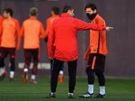 Barcelona Training and Press Conference